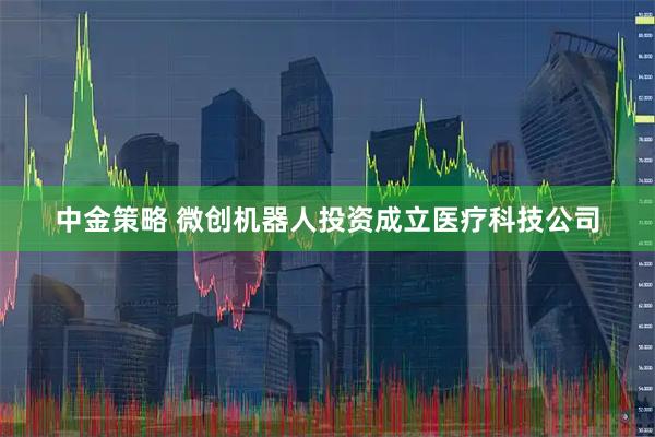 中金策略 微创机器人投资成立医疗科技公司