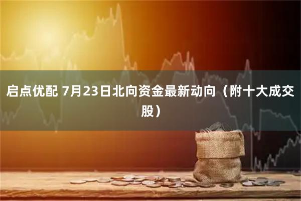 启点优配 7月23日北向资金最新动向（附十大成交股）