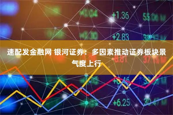 速配发金融网 银河证券:多因素推动证券板块景气度上行